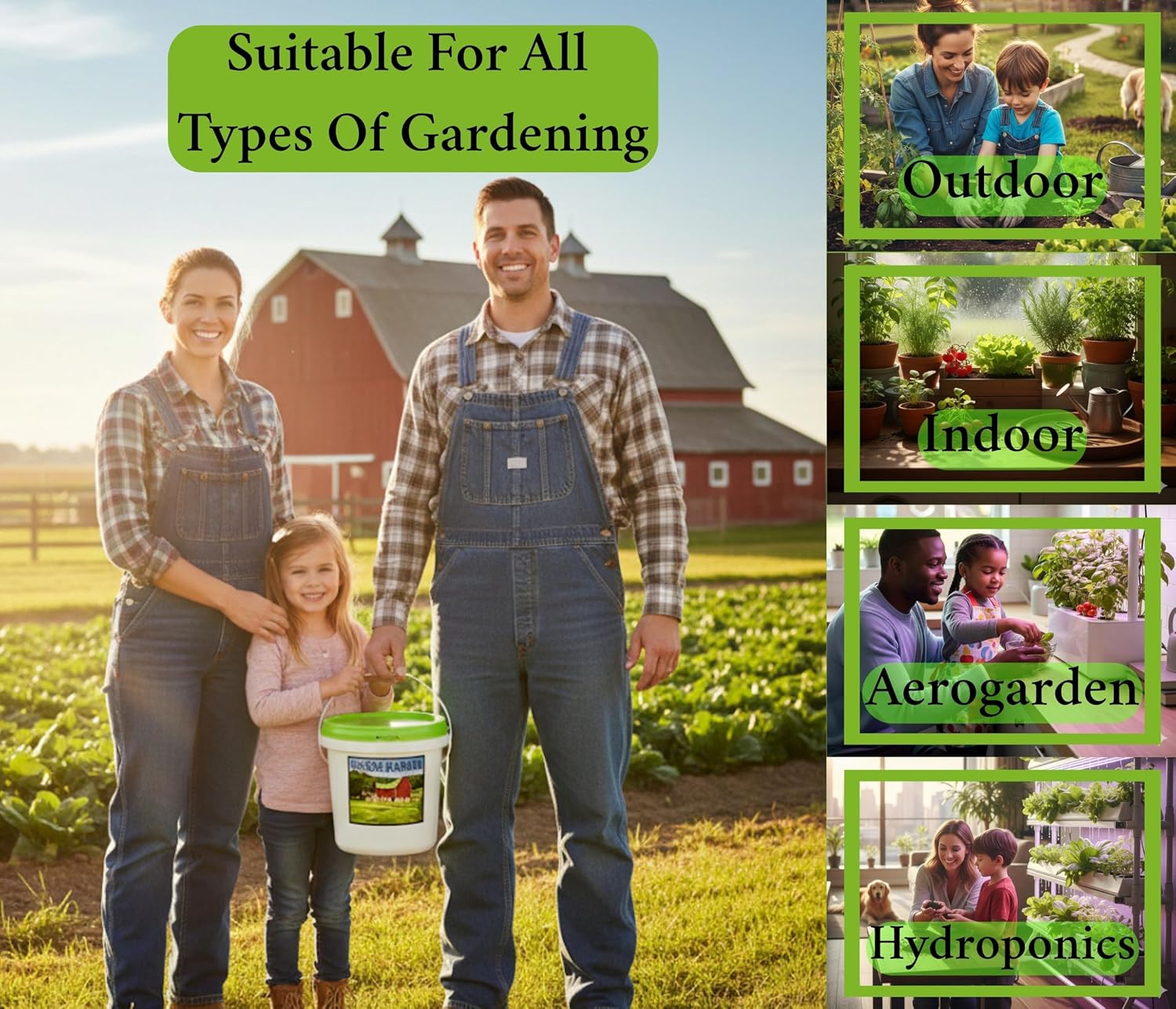 B&KM Farms 22,000+ Non-GMO Heirloom Seed Kit-30 Fruit & Vegetable Variety | Features 5+ year supply of 30 individual