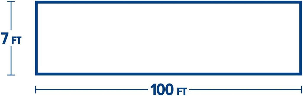 Tenax Deer Netting - Heavy Duty, 7ft Netting for Gardens - 7 Ft x 100 Ft - Black Polypropylene