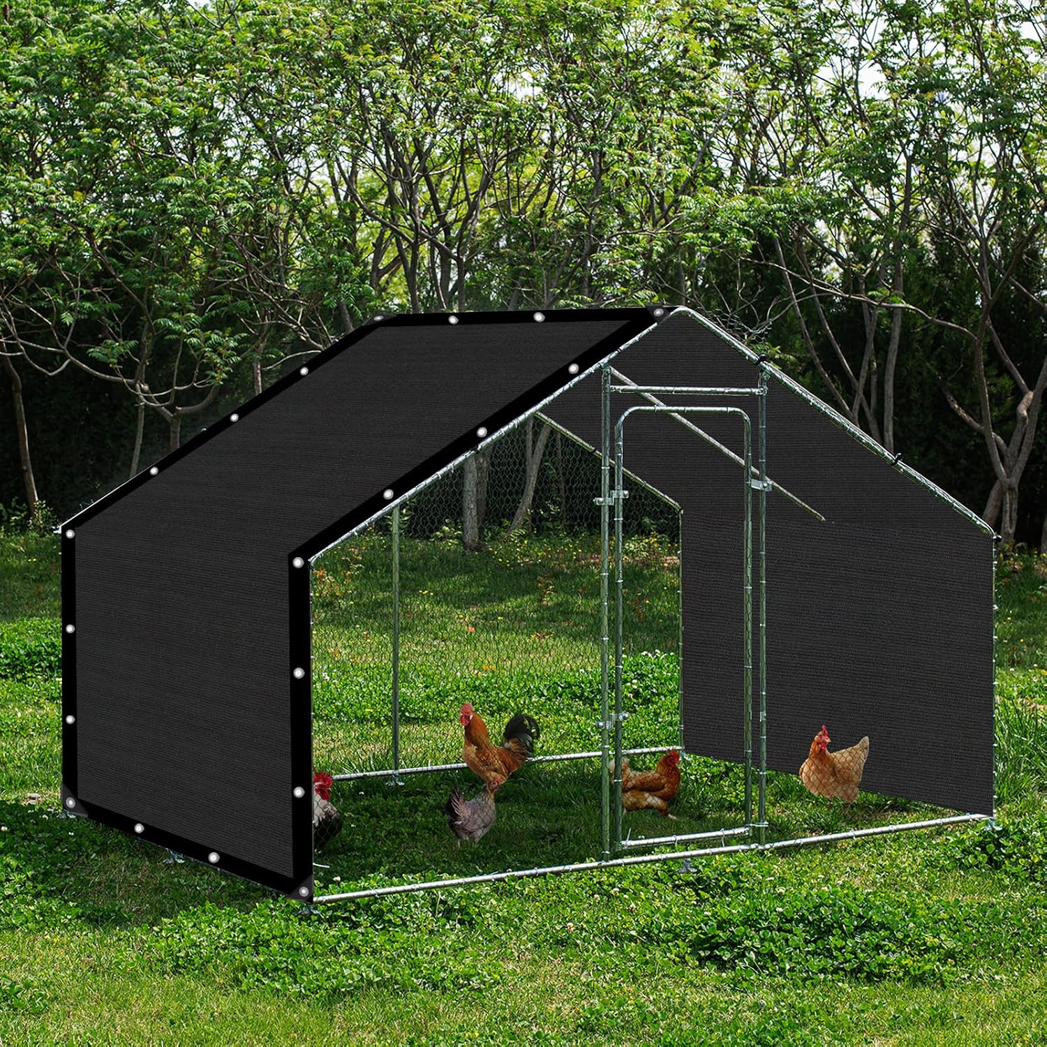 40% Shade Cloth 10×30FT HDPE Mesh Net with Grommets for Garden | UV resistant sun shade for greenhouse, patio & yard