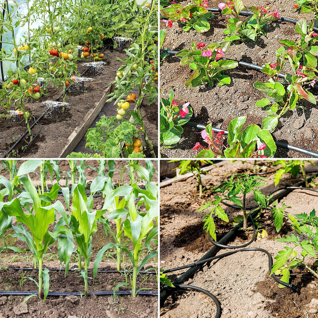 1/2 Inch Drip Irrigation Tubing-49.2Ft/15M Main Tubing Hose for Garden Irrigation System Kit, Plant Watering Irrigation