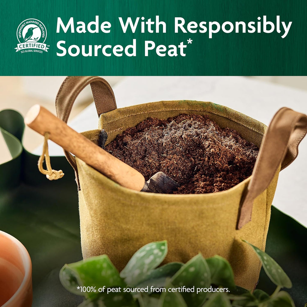Gro Organic Indoor Potting Mix, 16 qt. (2-Pack) | Protects Against Over & Under Watering, Planting Soil For Indoor