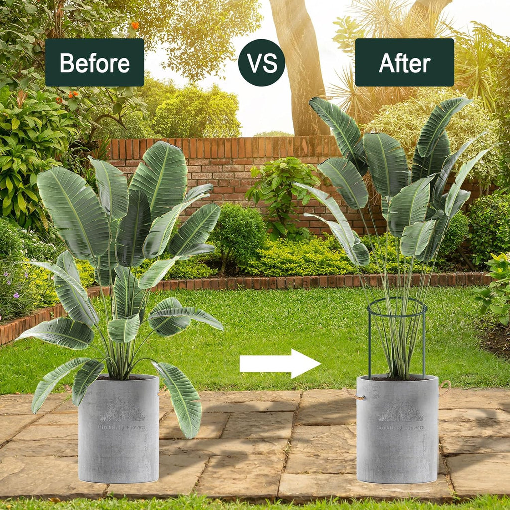 12 Pack Plant Support Stakes, Metal Peonies Cages and Supports, Peony Cage, Plant Support Ring, Garden Plant Support