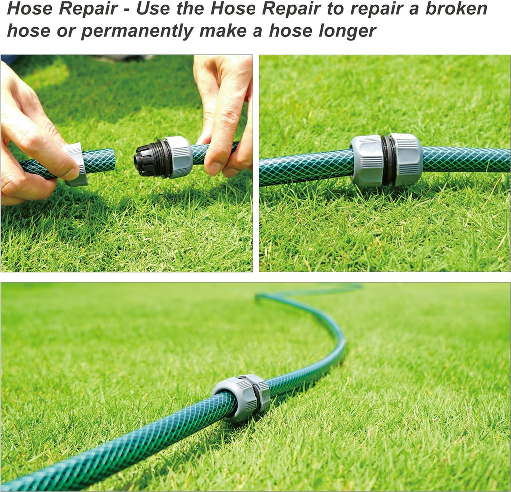 Eden 98063 Multi-Adjustable Flex Design Above Ground Irrigation Garden Sprinkler System, Sprinkler & Hose, DIY Plant