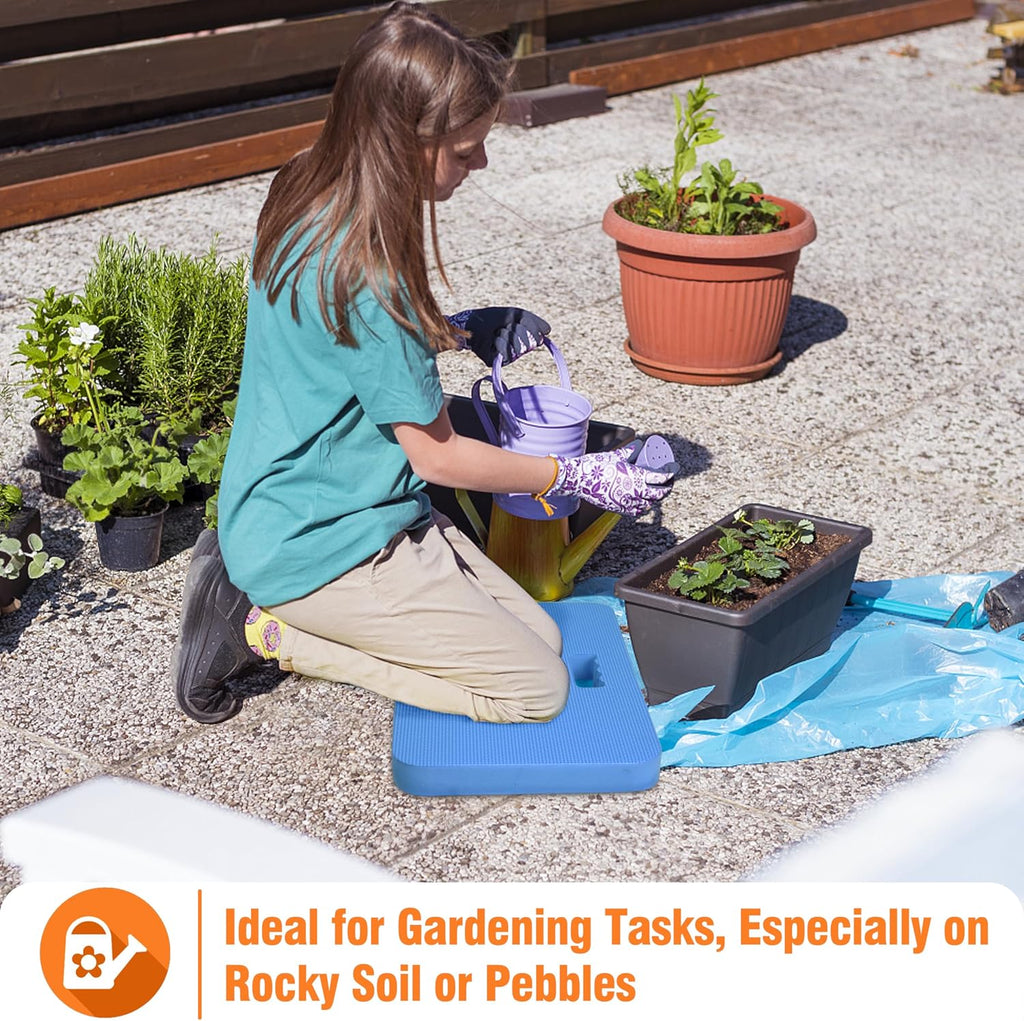 Gardzen 3-Pack Extra Thick Garden Kneeling Pad | EVA Foam Kneeler Pad for Gardening, Baby Bath, Yoga, Pilates