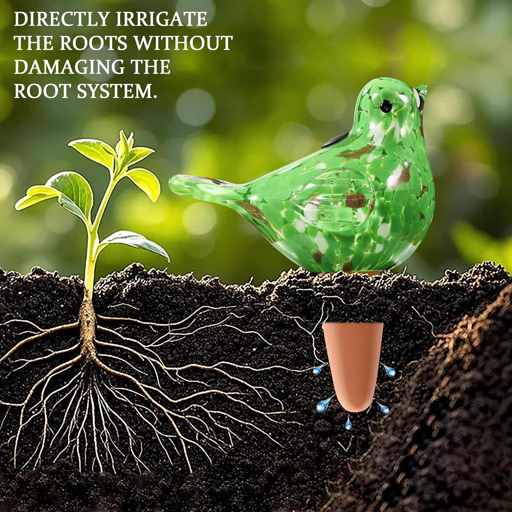 Watering Globes for Plants, Bird Shaped Water Spikes, Automatic Watering Spikes, Automatic Self Watering Planter Insert