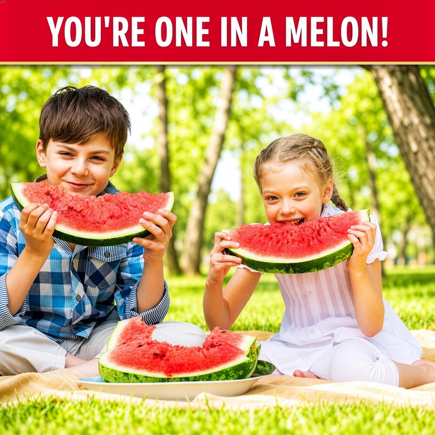 Kids Watermelon Garden Kit – Grow Your Own Watermelons from Seeds with Greenhouse Germination Domes & Grow Rings