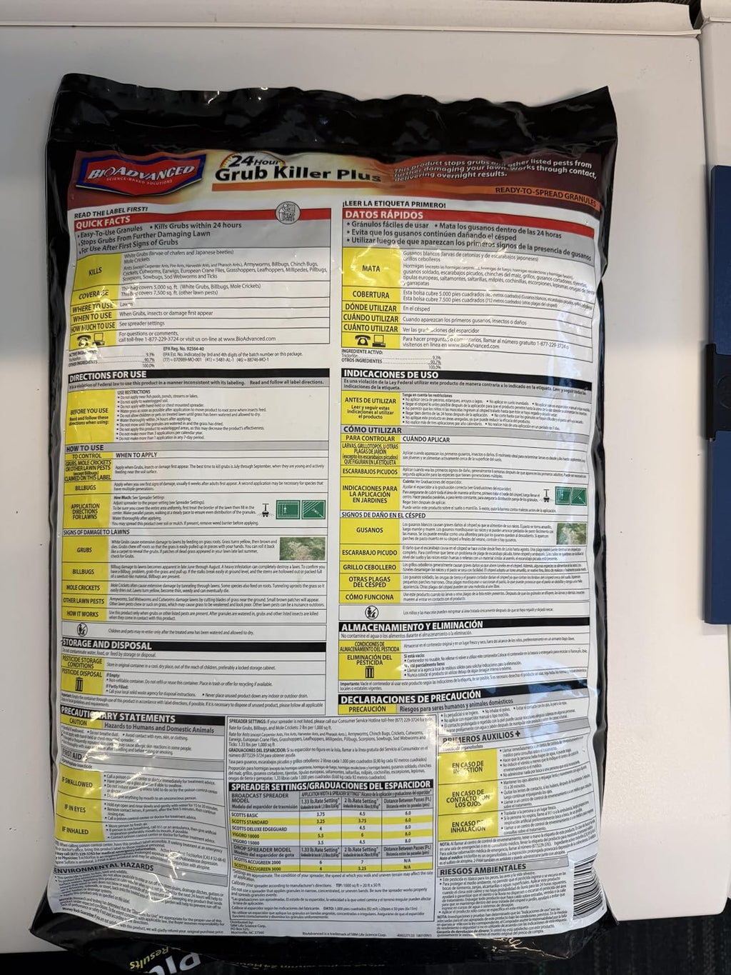 BioAdvanced Season Long Grub Control Granules - 10 lb Bag | Kills Grubs, Mole Crickets, Cinch Bugs, and More - Creates