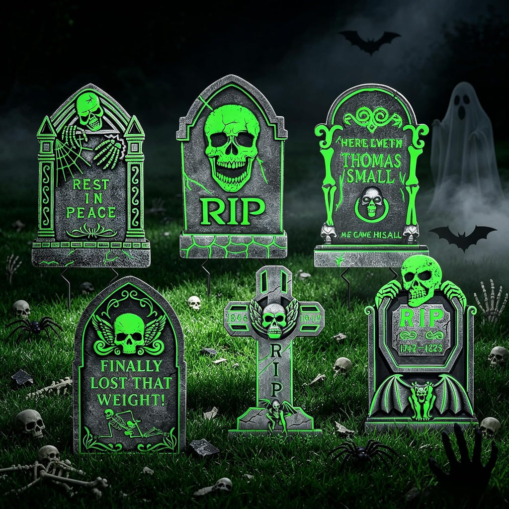 Spirit Halloween Light-Up Ground Breaking Zombie Head