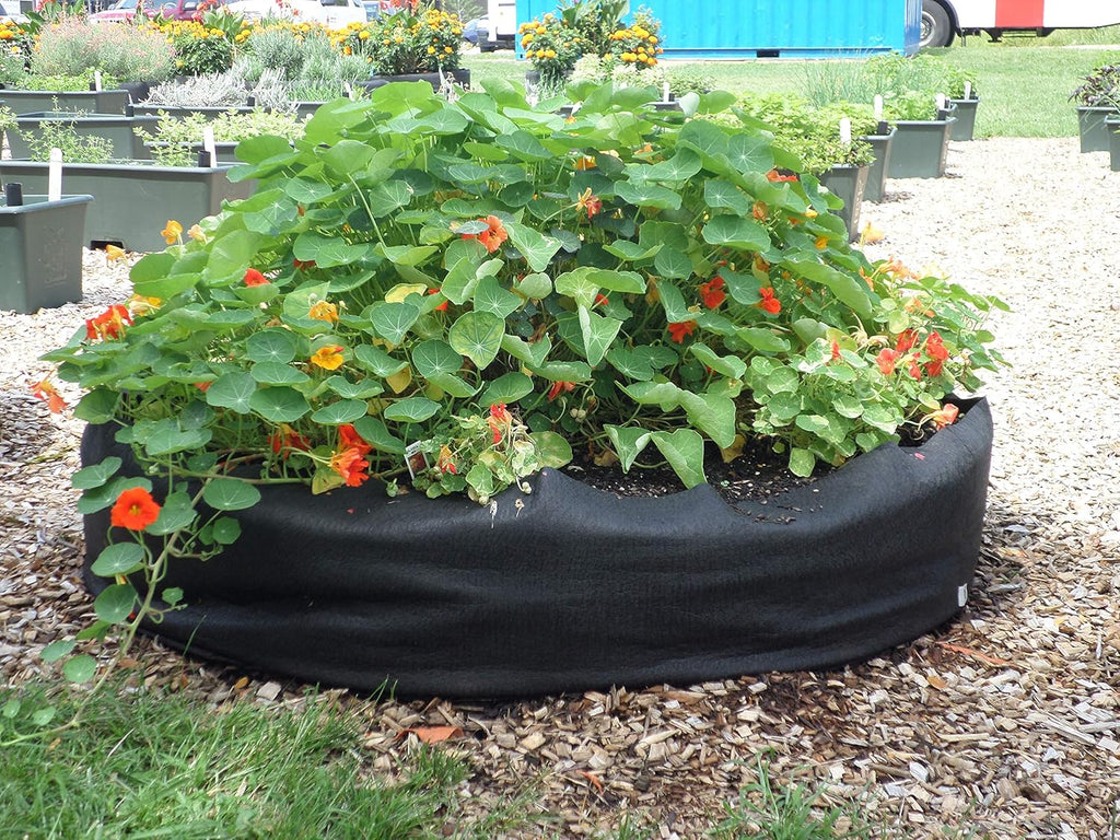 Smart Pots 12100 Big Bag Bed Fabric Raised Bed, Black