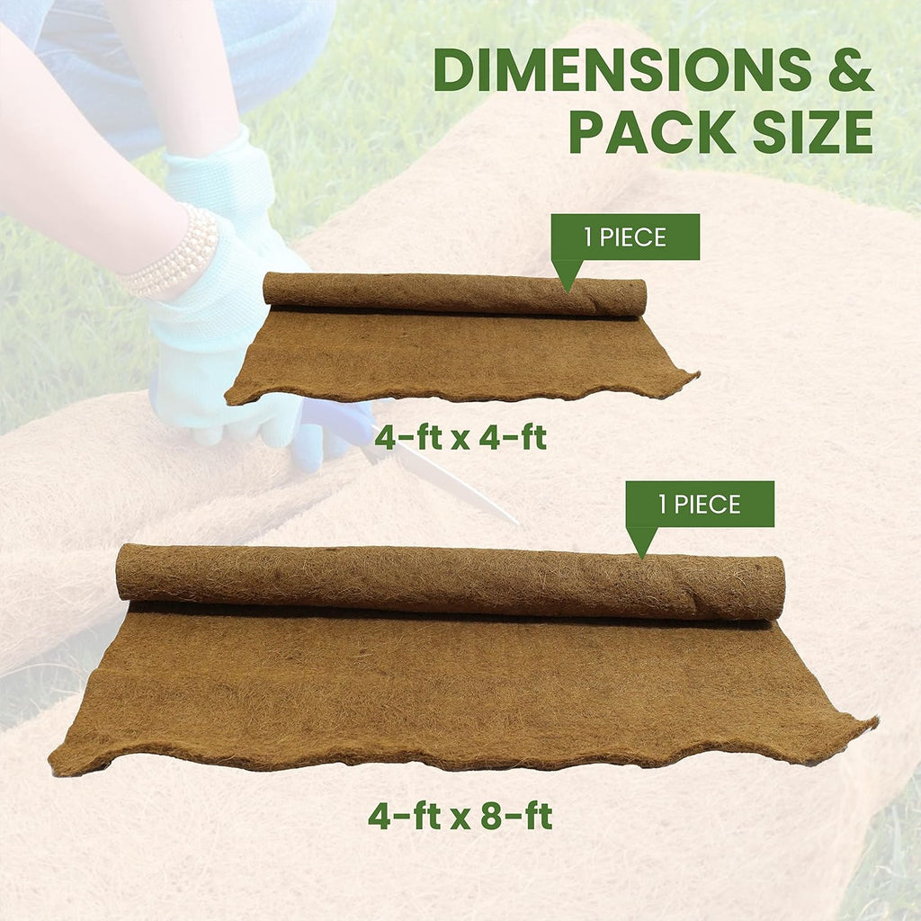 Envelor Coco Coir Grow Mat Growing Media Seed Starter Sprouting Pad