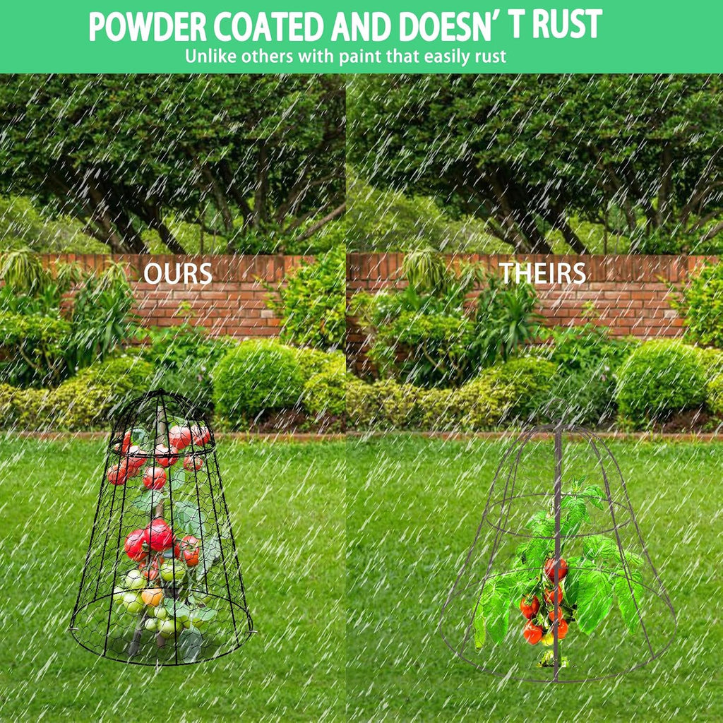 Garden Cloches for Plants Extra Large Sapbontchi Garden Cloche Chicken Wire Cloche for Plants Cages Cover Plant