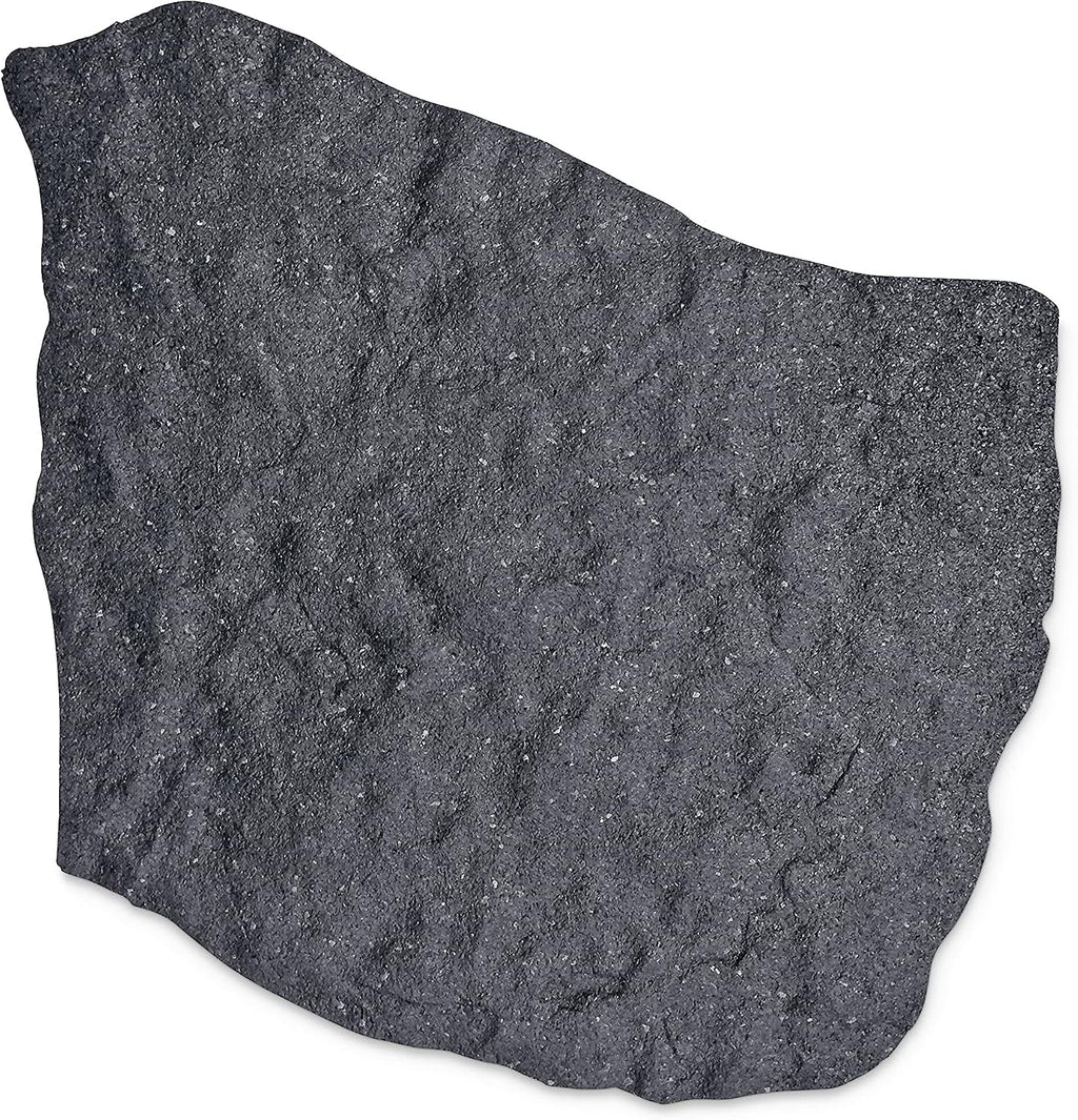 Gardener's Supply Company Flagstone Recycled Rubber Stepping Stone For Garden Walkway | Outdoor Patio Decor & Lawn