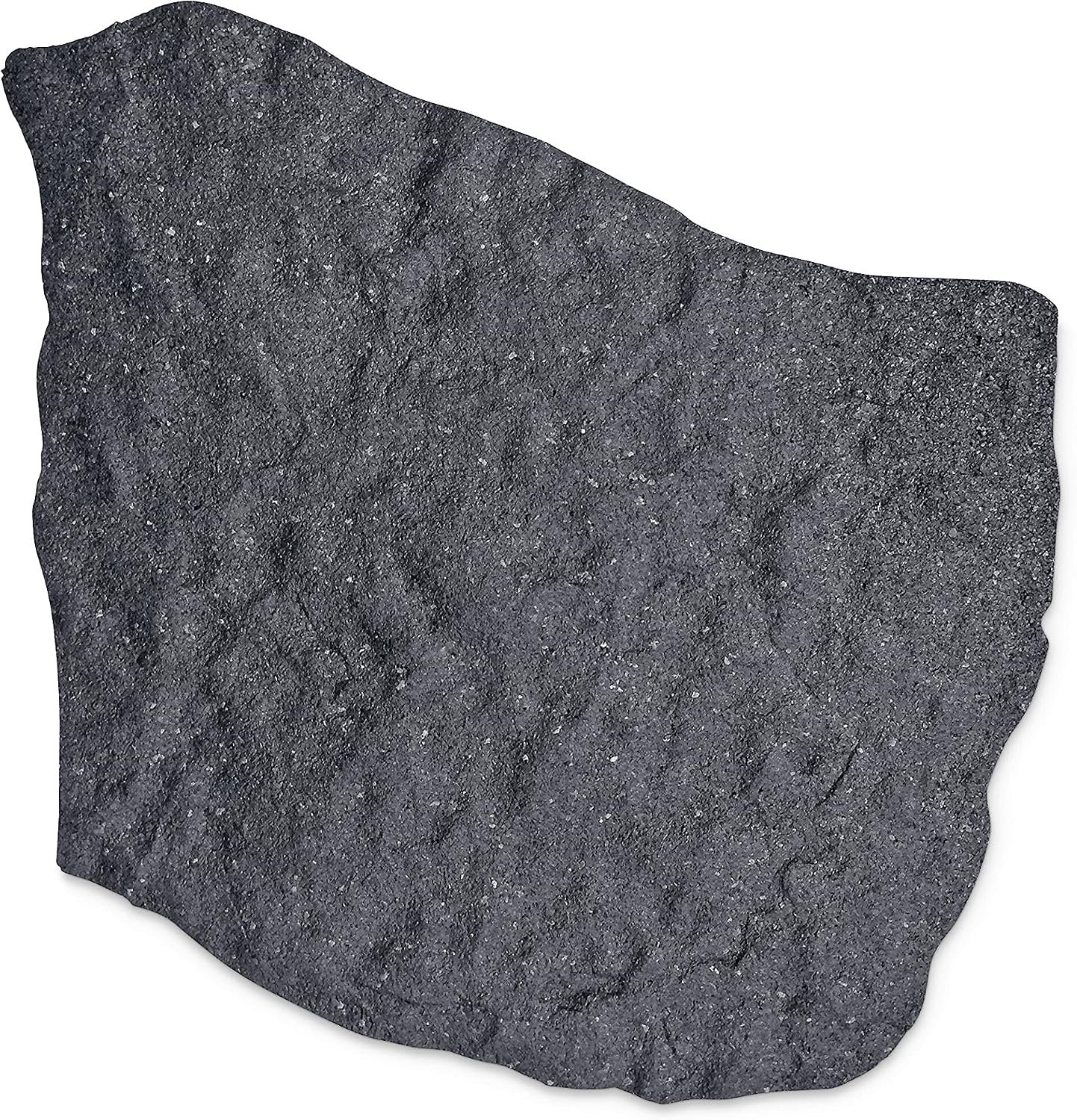 Gardener's Supply Company Flagstone Recycled Rubber Stepping Stone For Garden Walkway | Outdoor Patio Decor & Lawn