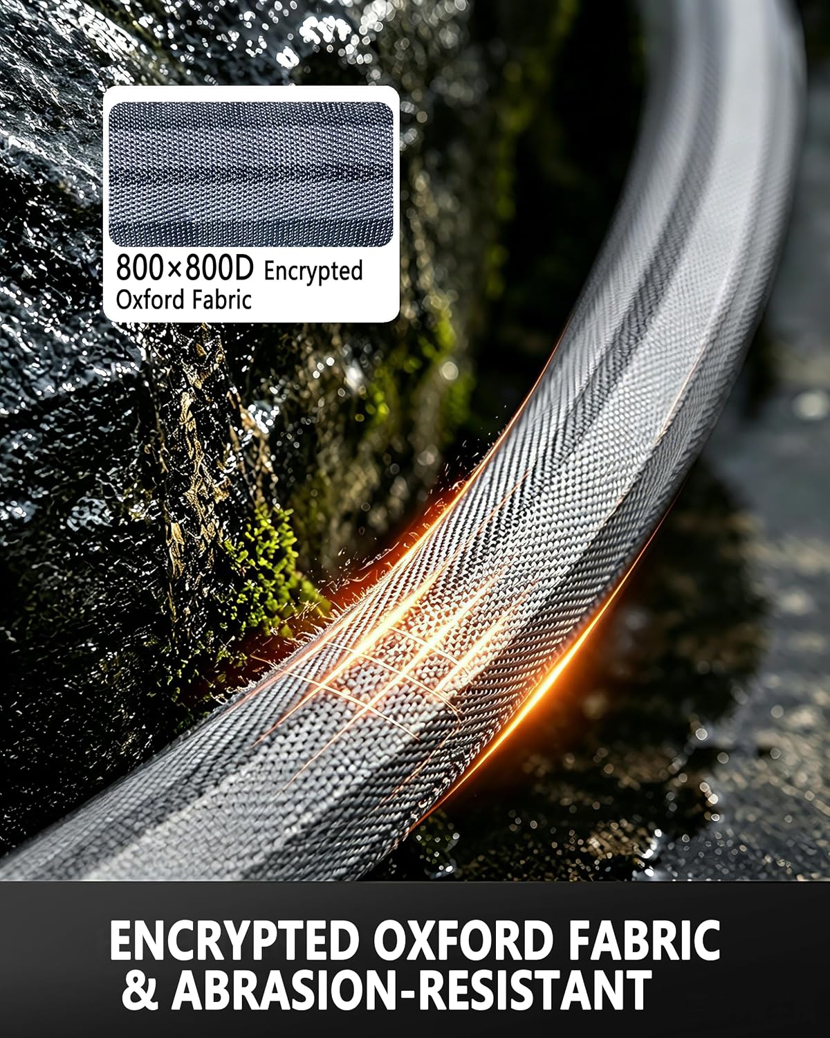 Flexible 100FT Garden Hose, Non-Expanding Lightweight Water Hose | 60% Lighter & Kink-Free, Burst-Resistant Up To