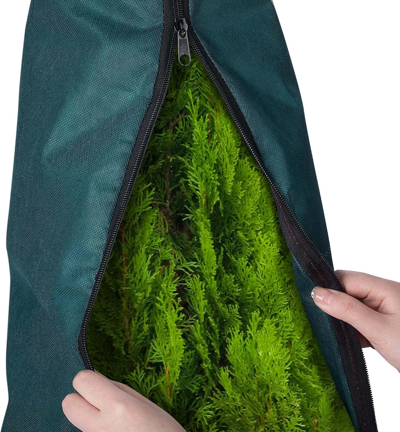 EBaokuup 2 Pcs Zip A Tree Plant Covers Freeze Protection,79" H x 24" W Frost Blankets for Outdoor Plants,Warm Plant