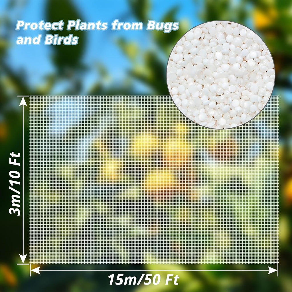 Garden Netting Mosquito Insect Birds Animals Barrier Protection Net Ultra Fine Garden Mesh Netting Plant Covers for