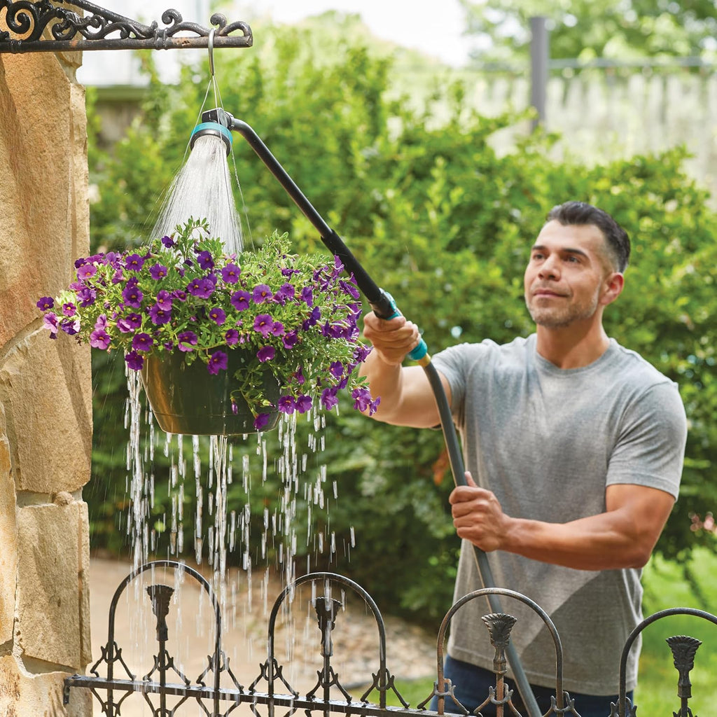 Gilmour Heavy Duty Swivel Connect Watering Wand Hose Sprayer, 5 Pattern Watering Wand for Garden Hose | 5 Spray