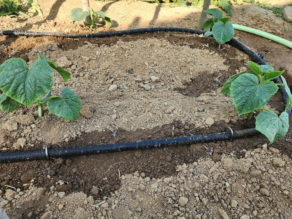 Atlantic Short Soaker Hose 10 FT x1/2" Garden Soaker Hose, Water Seeper Hoses for Foundation Watering, Garden Beds