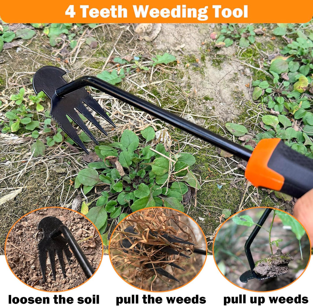Weed Puller Tool, 2026 New Portable Hand Weeder Tool, Weeding Tool with Stainless Steel, Garden Tools for Plant &