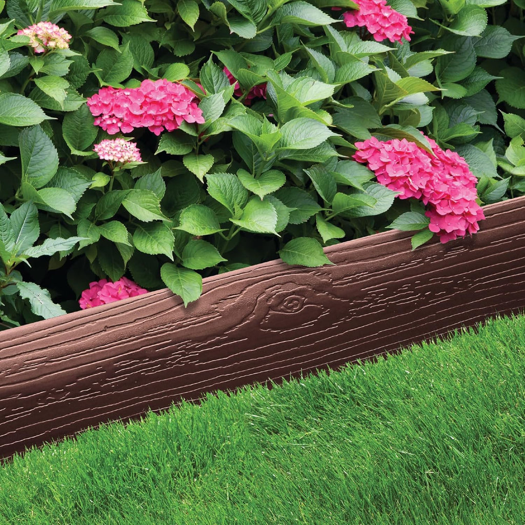 MASTER MARK Terrace Board, Landscape Coiled Edging, Grass Barrier, Bender Board, Flower Bed, Vegetable Garden Borders 5