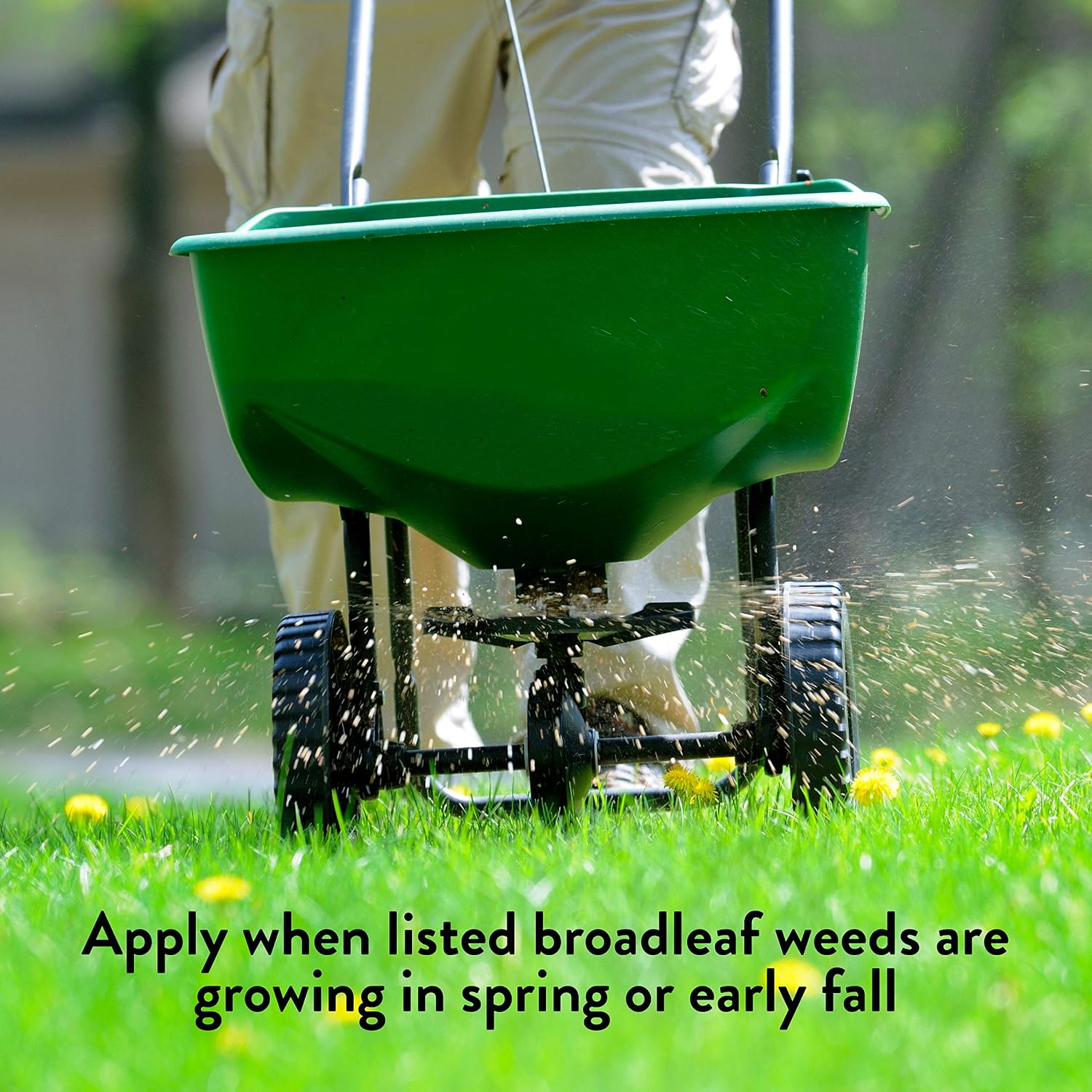 GreenView Weed and Feed 13 lb. Bag, Covers 5,000 sq. ft. | Kills 250 Plus Weeds - 27-0-4 NPK formula - Provides 8 weeks