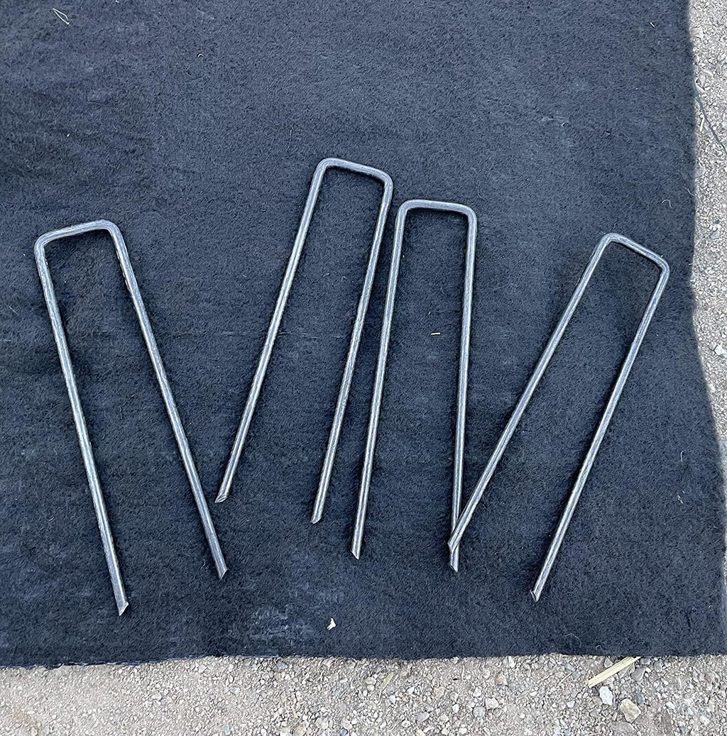 Sandbaggy 6 inch Landscape Sod Staples (8 Gauge Steel) | Great for Hard & Rocky Soil | 40% Thicker Than Standard 11