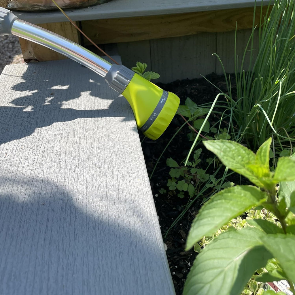 15" Watering Wand, 8 Spray Patterns, Thumb Control