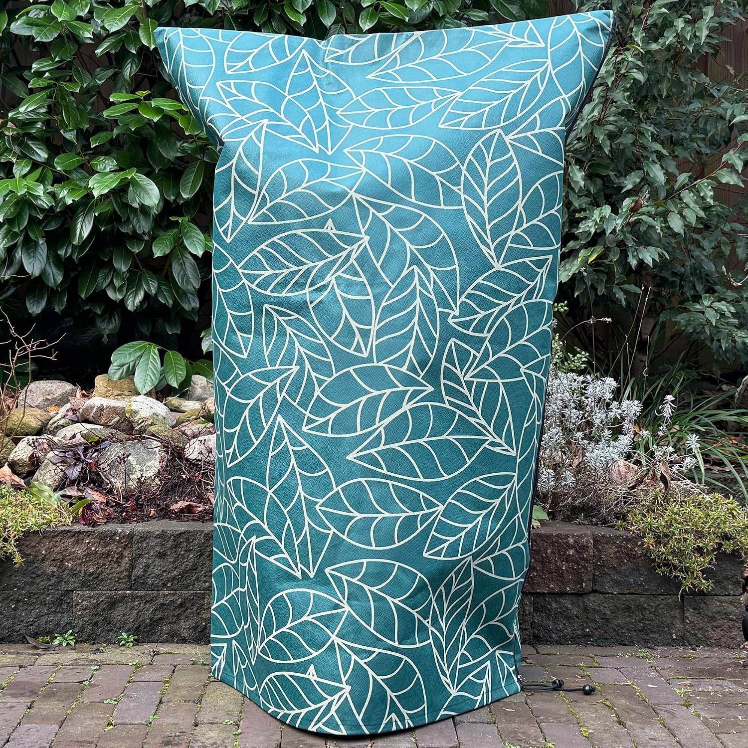 Plant Covers Freeze Protection 32"x47" | 2-Pack Winter Frost Blankets | Green Garden Cover Bags for Outdoor Plants