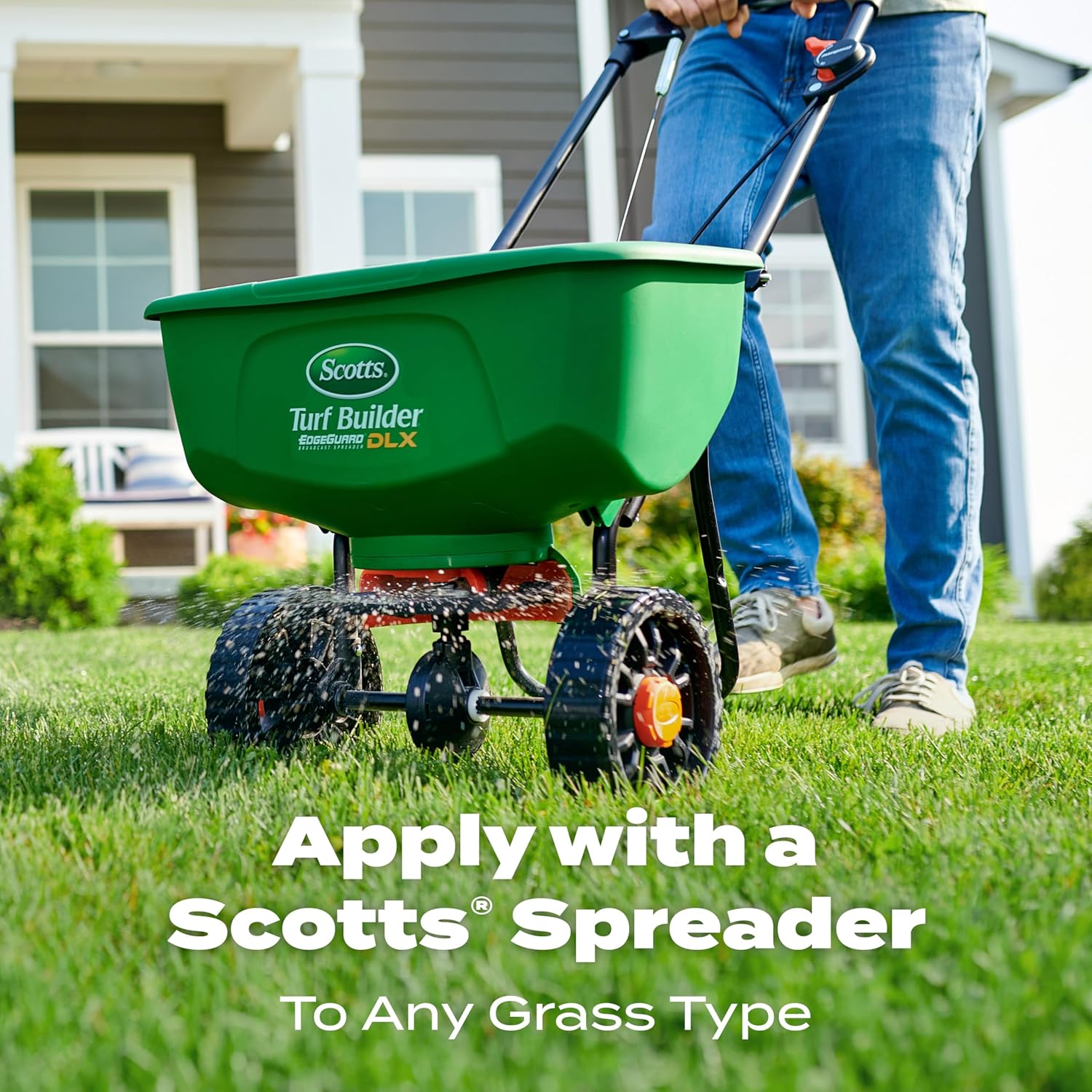 Scotts Turf Builder SummerGuard Lawn Food with Insect Control - Lawn Fertilizer and Insect Killer, 5,000 sq. ft., 13.35
