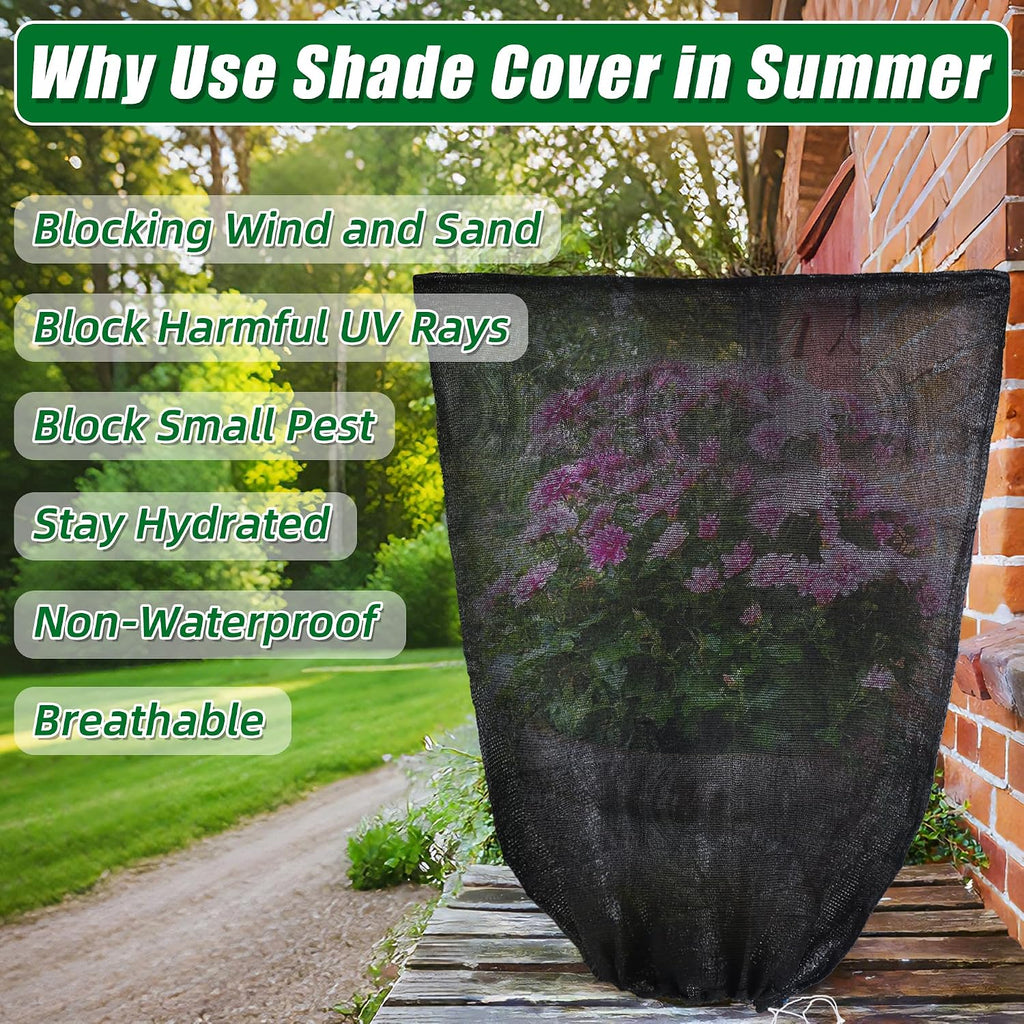 2 Pcs Garden Plant Shade Cover Shade for Plants Shade Cover for Plants | 5.91 x 3.94 Ft Plant Shade Cloth for Garden