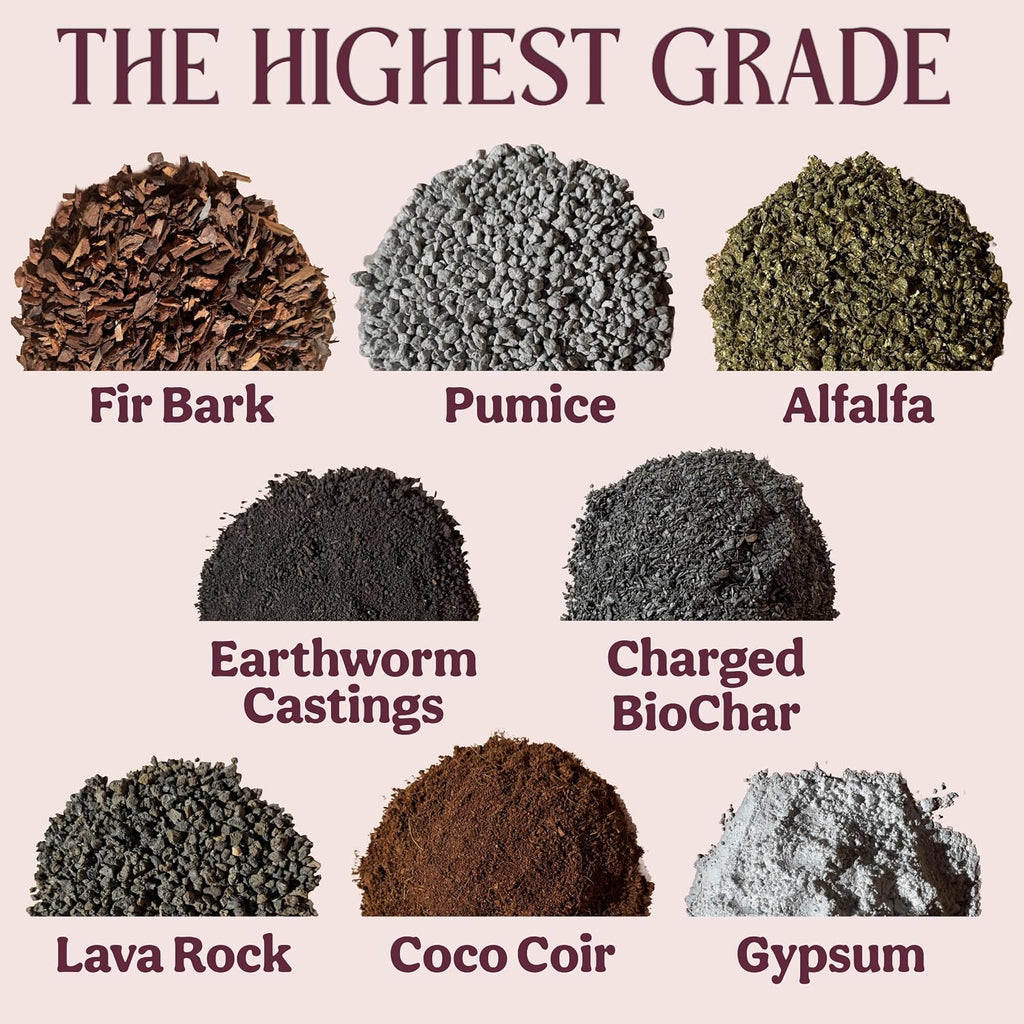 Craft Organic Houseplant Potting Mix, Elite House Plant Soil, Chunky, Well Draining Potting Soil for All Indoor Plants