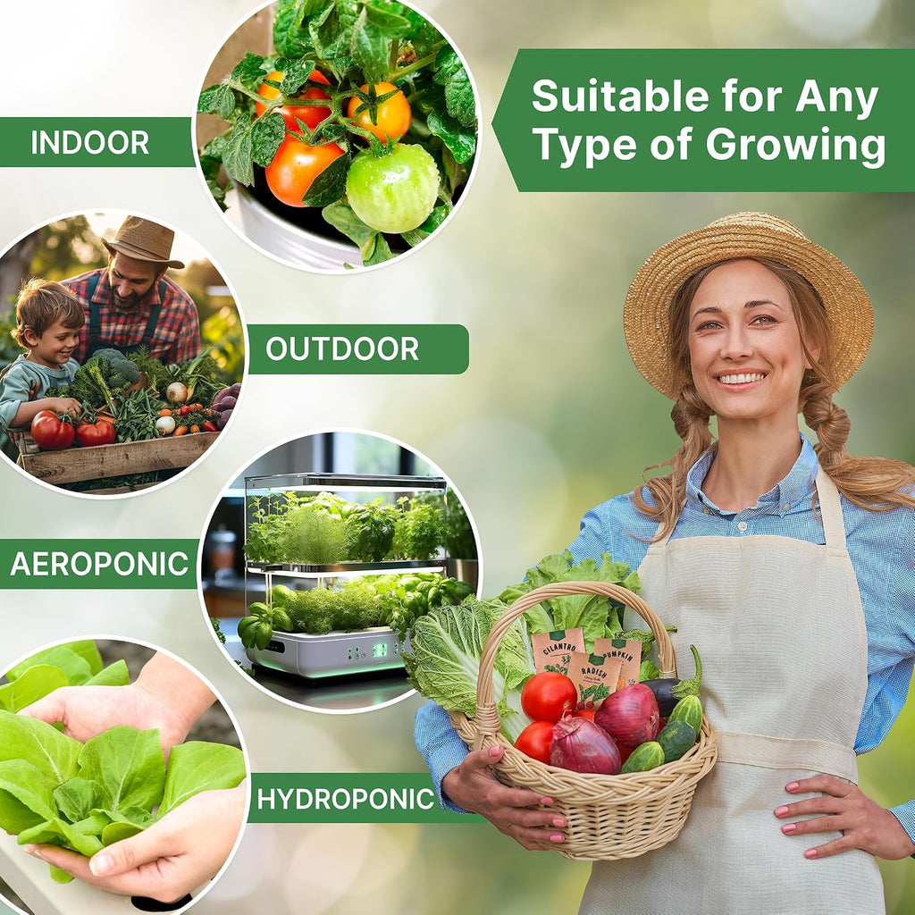 10 Carrot & 10 Beet Seeds Variety Pack Bundle, 9,175+ Non-GMO Heirloom Garden Seeds for Planting Root Vegetables for