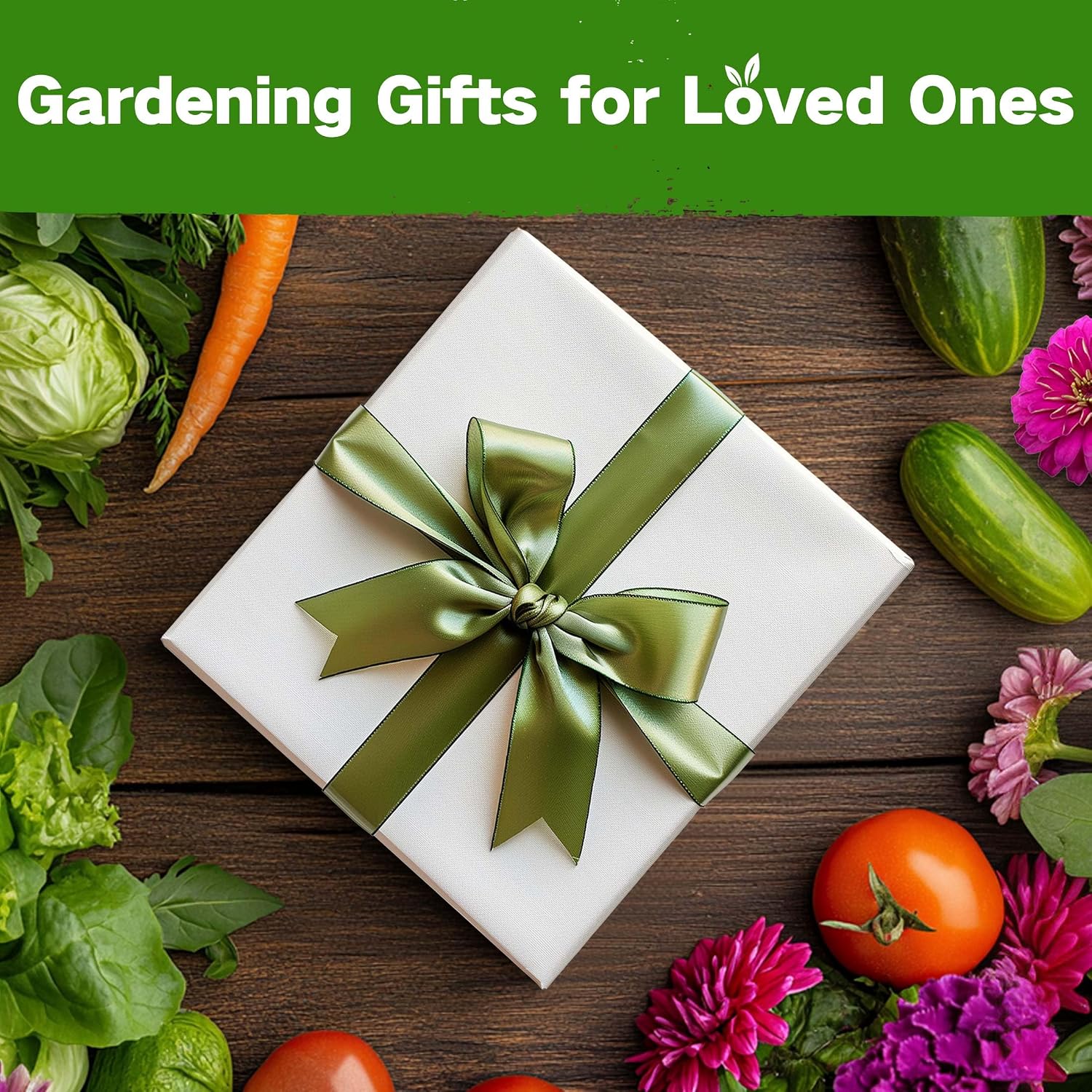 Lush&Dew Raised Garden Bed Heirloom Seed Bank, 32 Type 30000+ Non-GMO Seeds | USA-Sourced Seeds for Planting Vegetables
