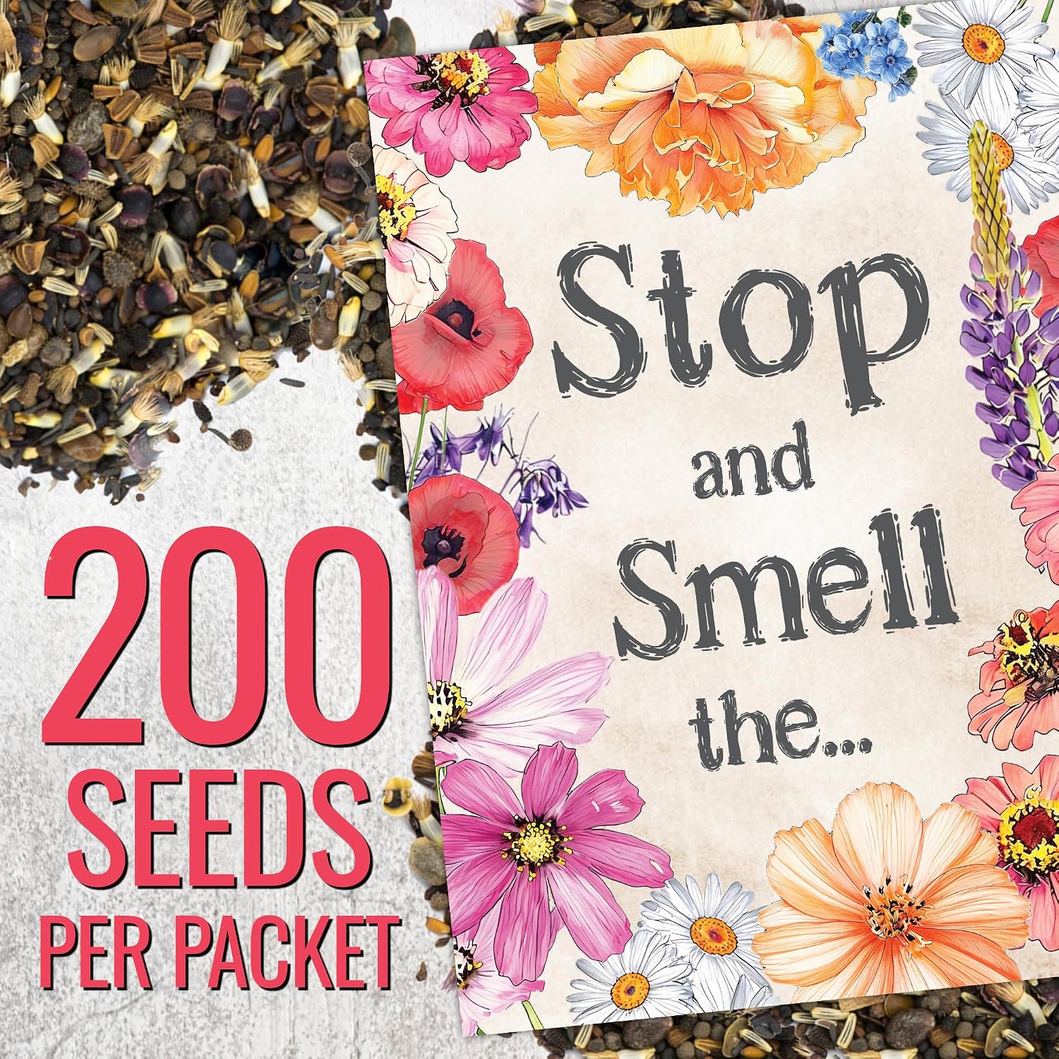 Seed Needs Wildflower Seed Packet Gift Favors for Party Events & Giveaways
