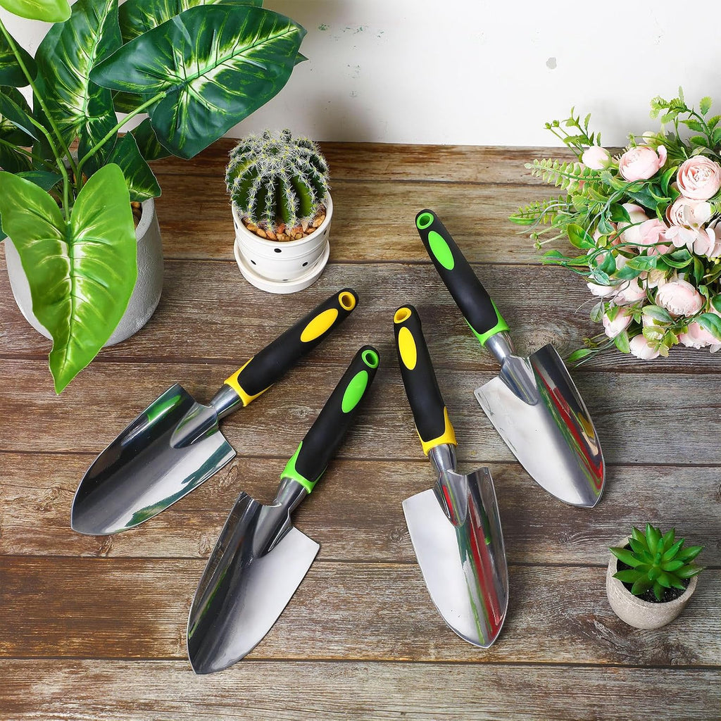 Product Image Yaocom Garden Shovel Aluminum Alloy Heavy Duty Trowel Garden Tool Small Shovels for Digging Metal Hand