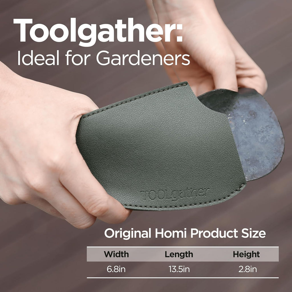 Original Homi Hand Hoe - Traditional Handmade Korean Garden Tool for Weeding Digging & Planting with Forged Steel &