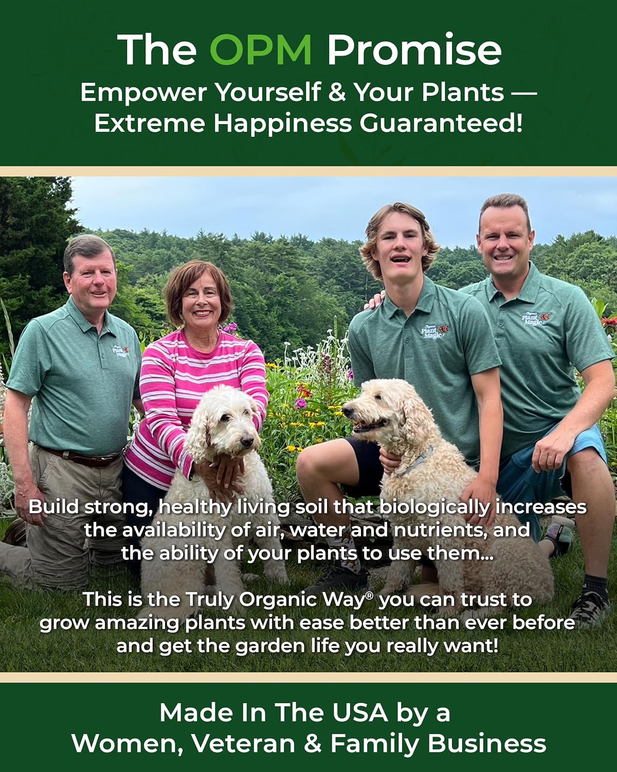 Organic Plant Magic - Truly Organic™ Slow Release Granular Fertilizer : Long-Lasting Plant Food Granules - Indoor &
