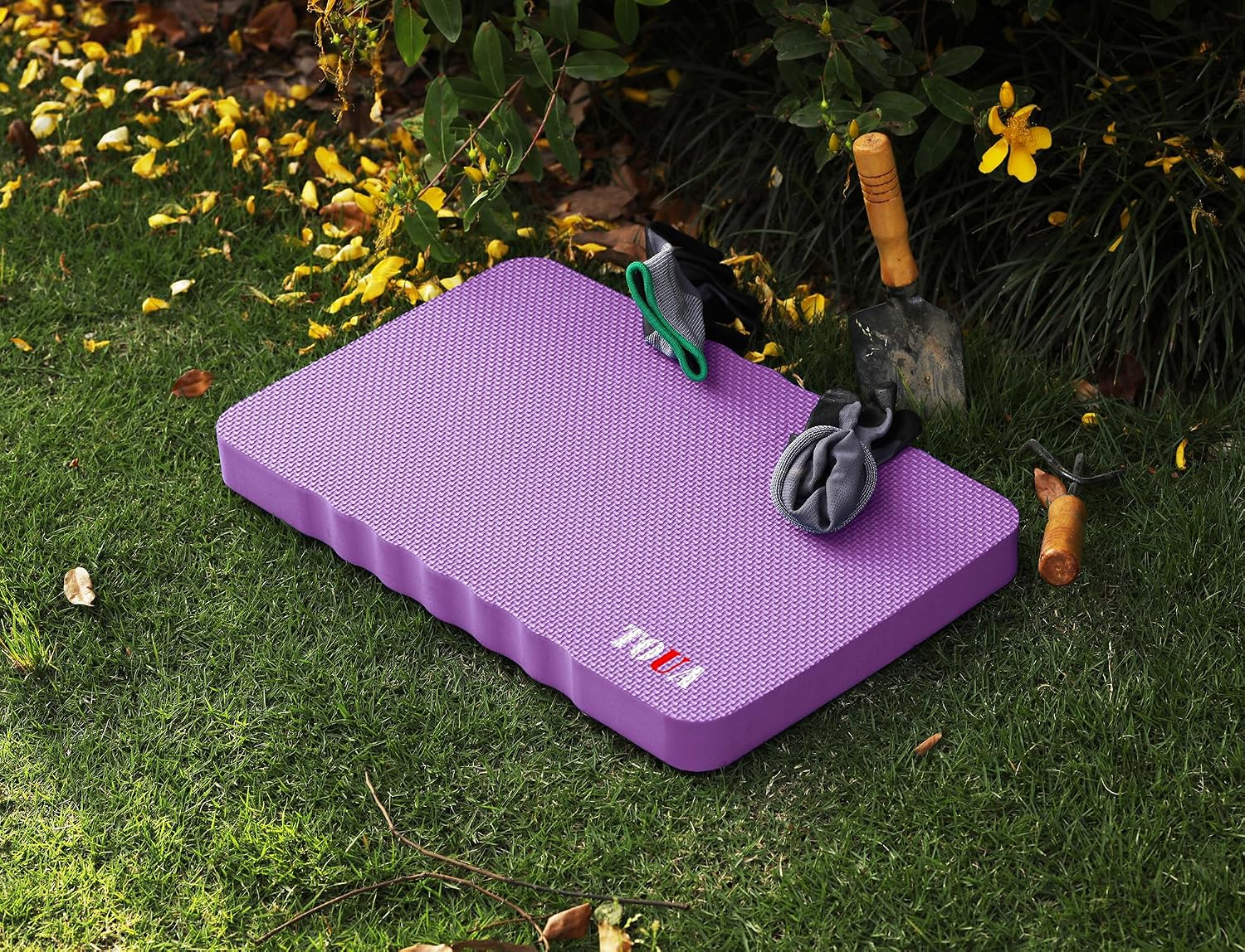 TOUA Kneeling Pad Thick Extra Large High Density Foam Comfort Kneeling Pad for Work Gardening Yoga Exercise Garden Knee