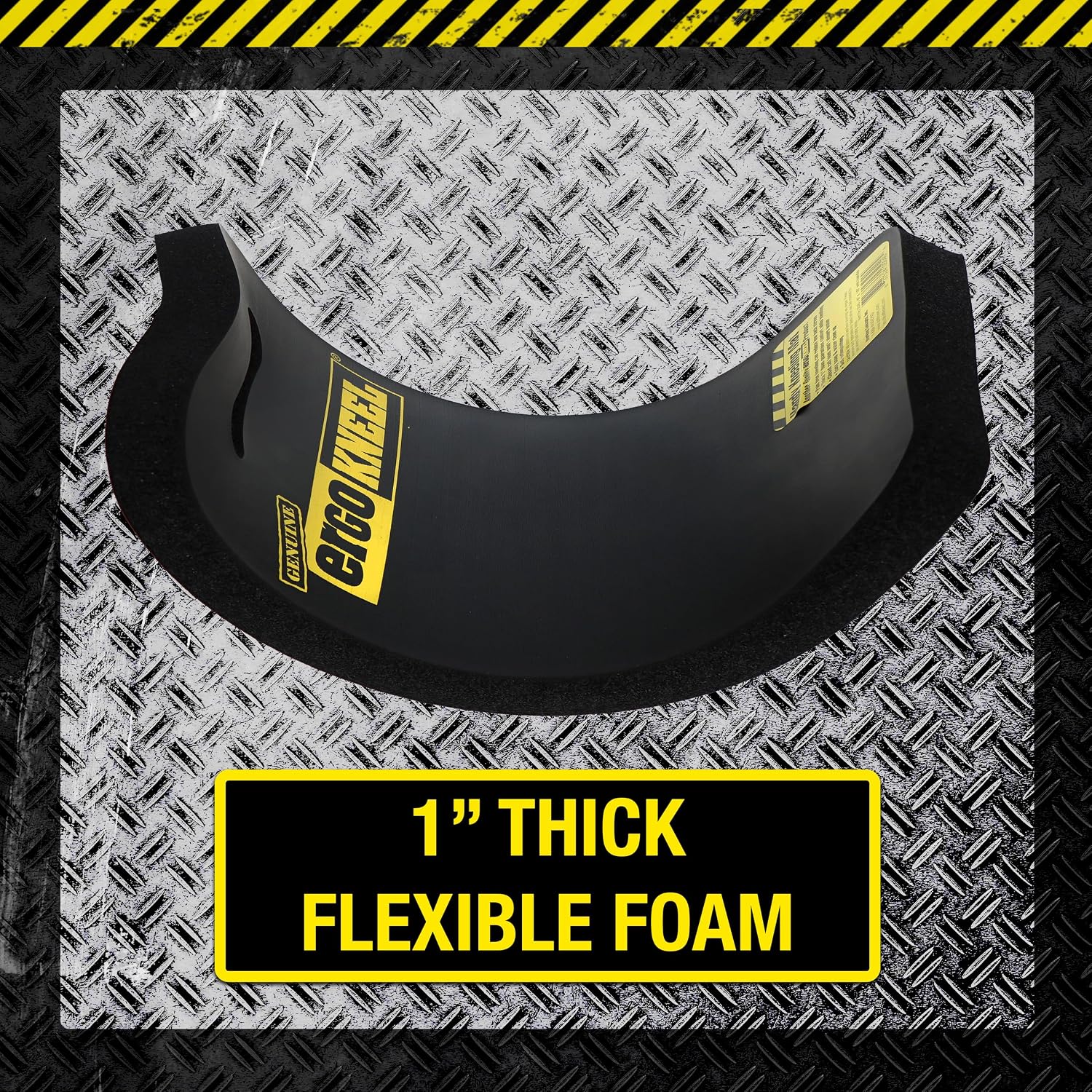 Foam Kneeling Mat, 8" x 20", 1" Thick Heavy-Duty Pad | Anti-fatigue foam, Portable kneeling mat, Industrial use, Garden
