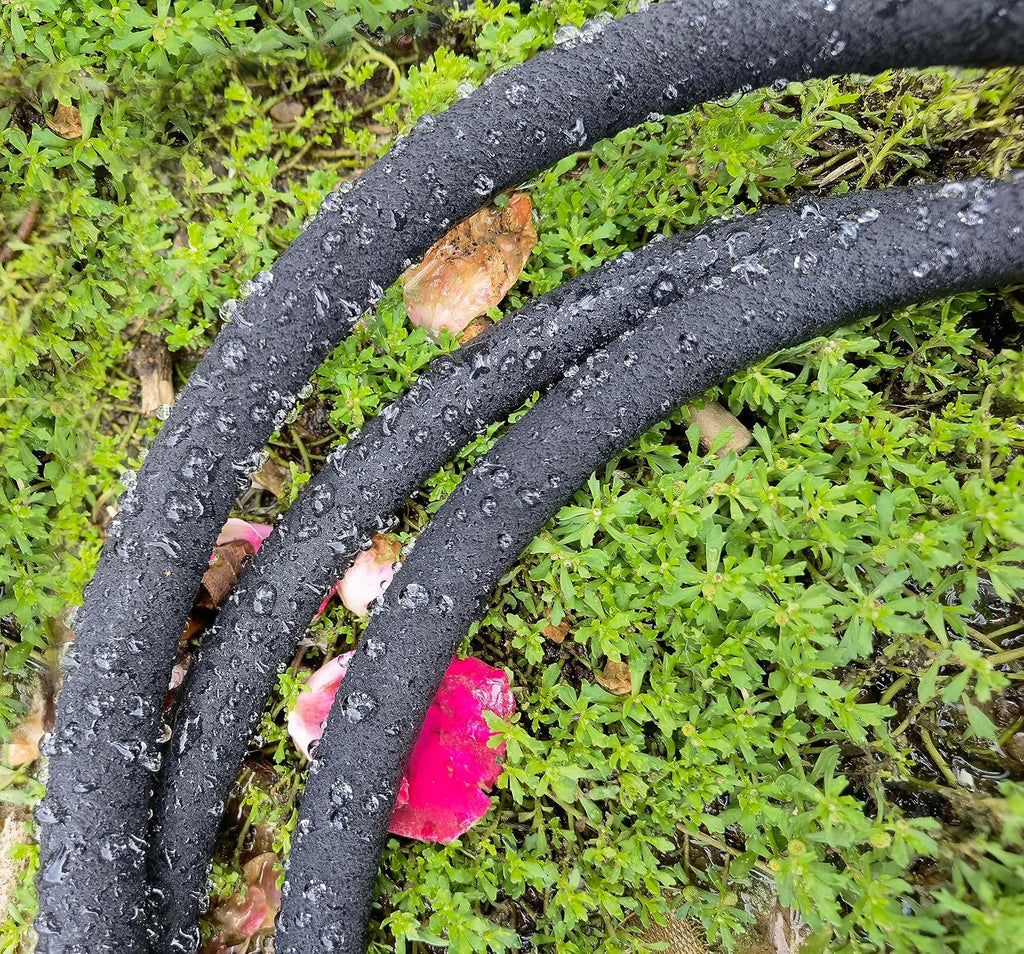 Atlantic Short Soaker Hose 10 FT x1/2" Garden Soaker Hose, Water Seeper Hoses for Foundation Watering, Garden Beds