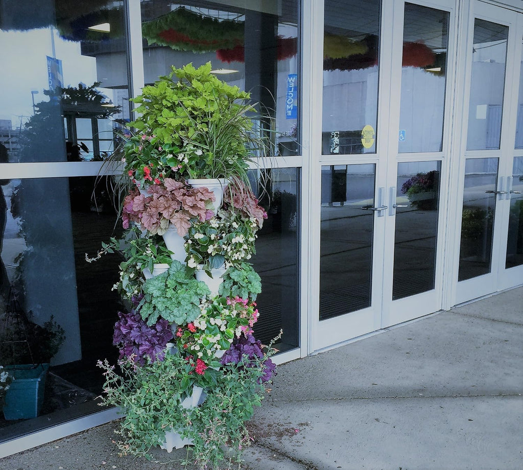 Mr. Stacky 5 Tiered Vertical Gardening Planter, Indoor & Outdoor