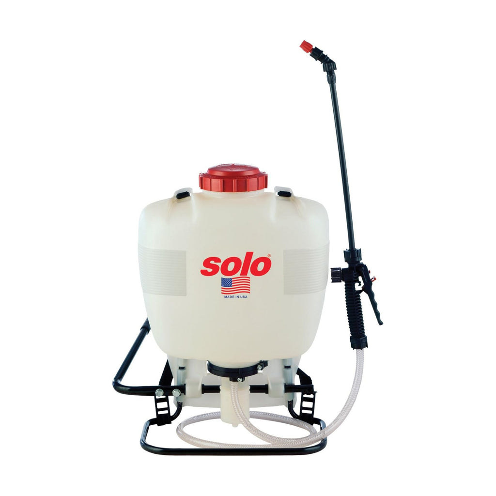 SOLO 425 4-Gallon Piston Backpack Sprayer, Wide Pressure Range up to 90 psi