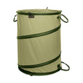 Fiskars Kangaroo Collapsible Garden Bag with Heavy Duty Hardshell Bottom for Leaf and Yard Waste, 30-Gallon Reusable