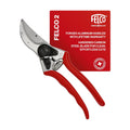 Felco F2 Pruning Shears – 9.25" Swiss-Made Garden Clippers for Professional Pruning | Hand Pruners for Gardening