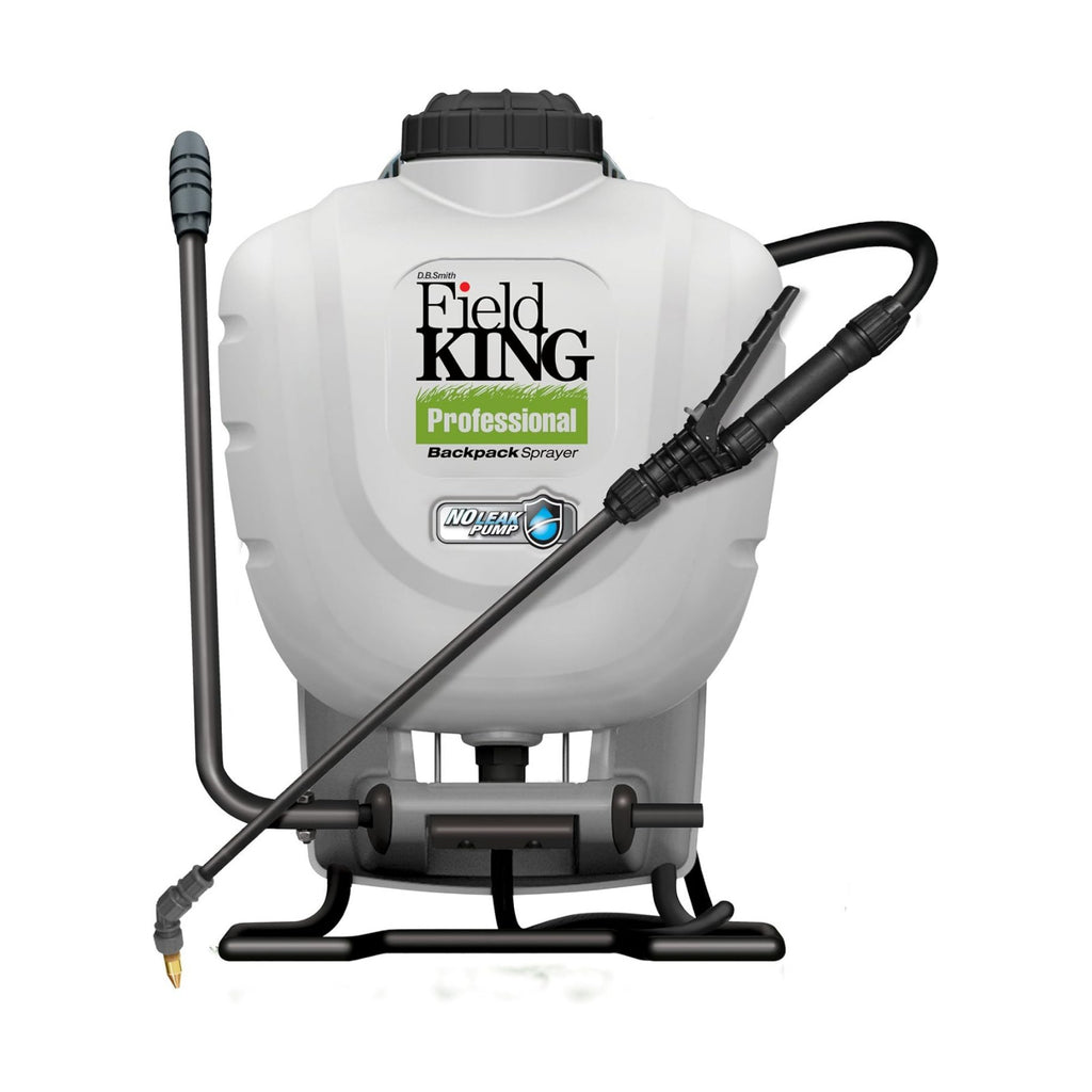 FIELD KING 190328 Backpack Sprayer, 4 Gallon, with Internal No Leak Pump Design Delivers 150 PSI
