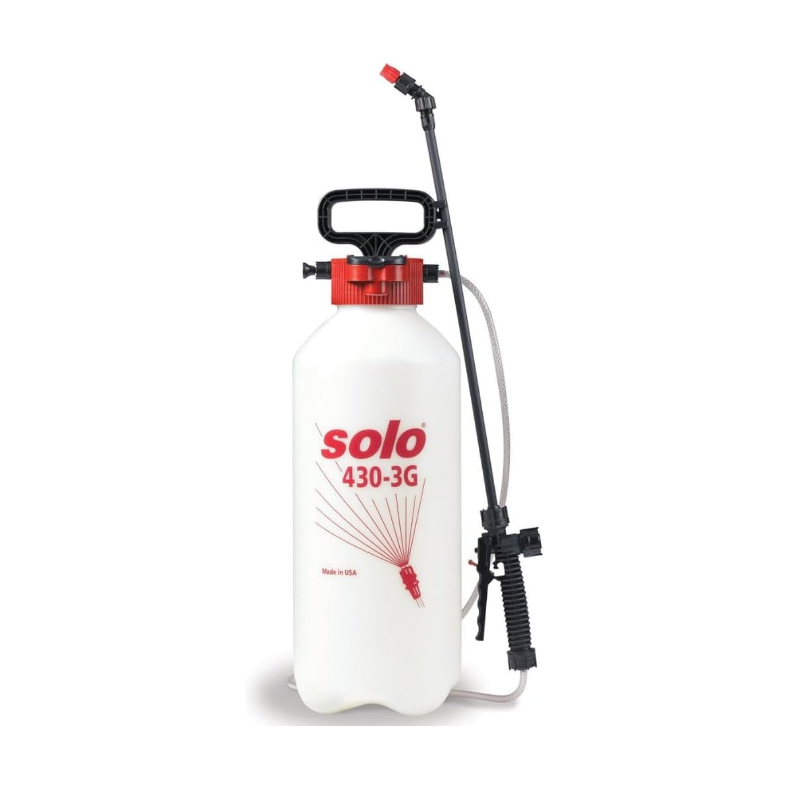 SOLO 430-3G 3-Gallon Handheld Sprayer with Viton® Seals in Key Locations