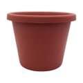 The HC Companies Classic Round Plastic Plant Pot w/Rolled Rim - Lightweight & UV Resistant Flower Pot for Herbs & More