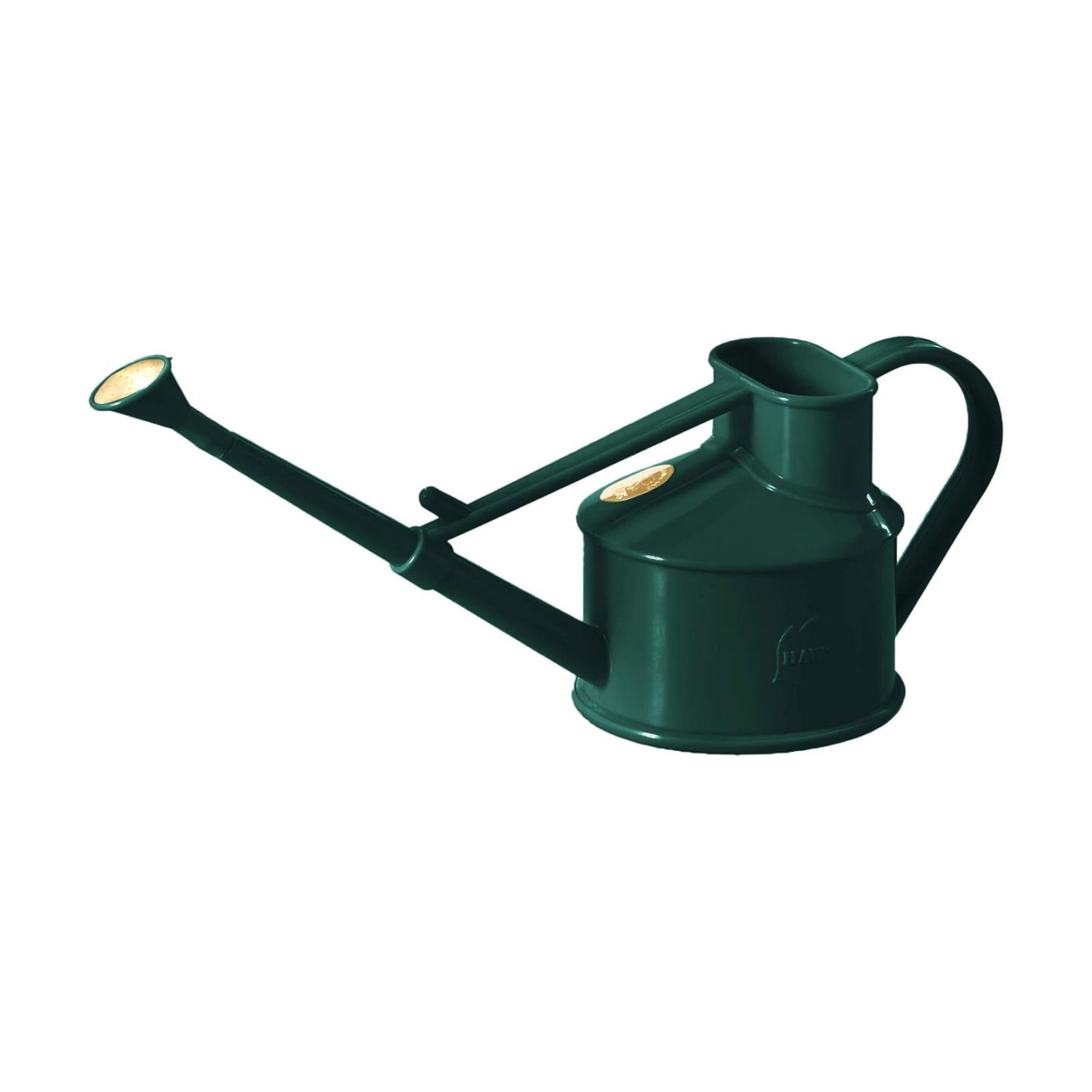 Haws Handy Plastic Watering Can, Mini Water Can for Indoor Plants, Succulents and Flowers, Green, 1 Pint