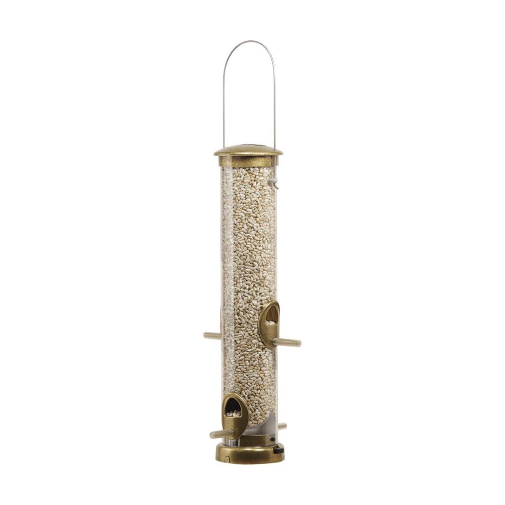 Aspects 395 Quick-Clean Seed Tube Feeder, Medium - Antique Brass