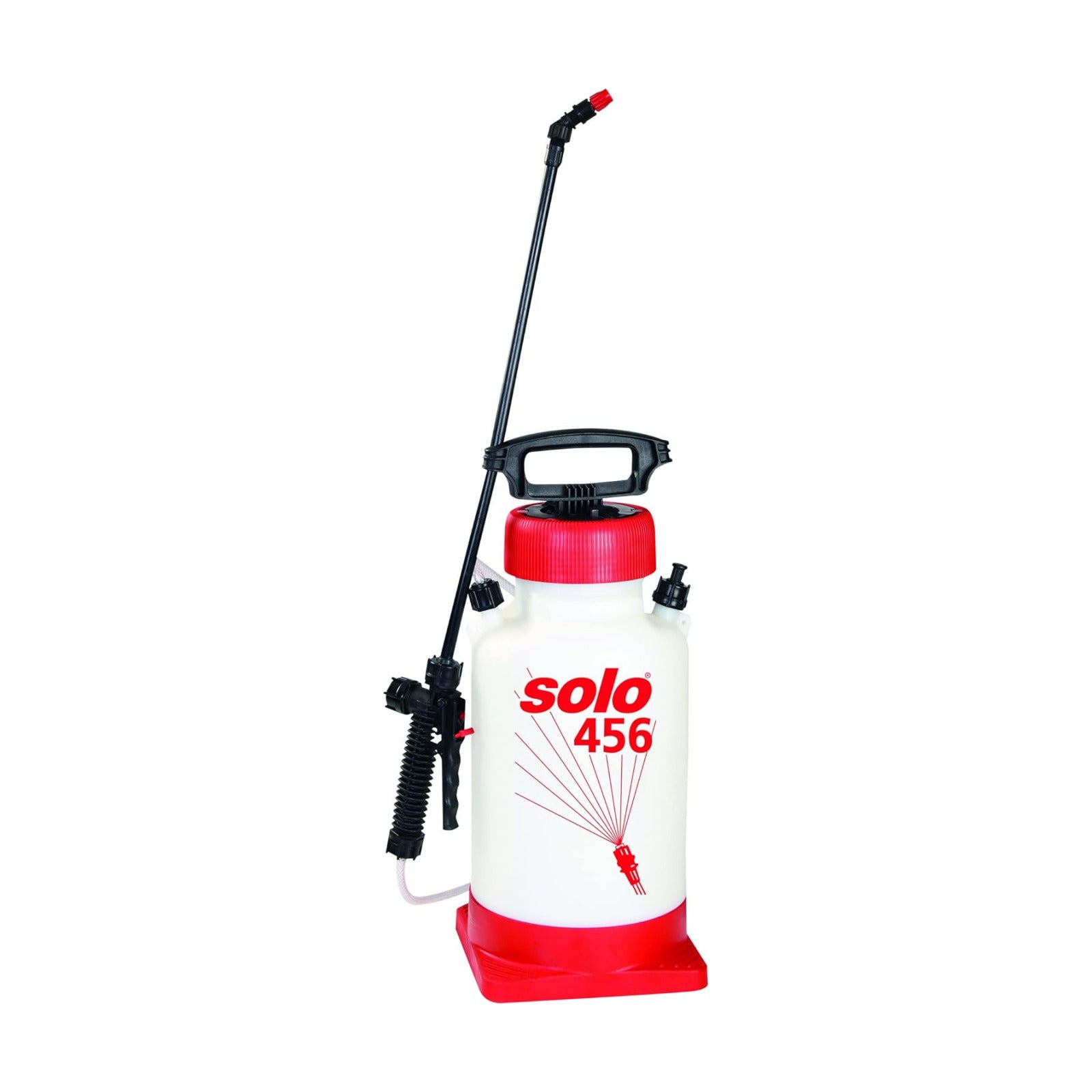 SOLO 456 2-Gallon Handheld Sprayer with Viton® Seals in Key Locations. Viton® Seals Resist Harsh Chemicals. Designed